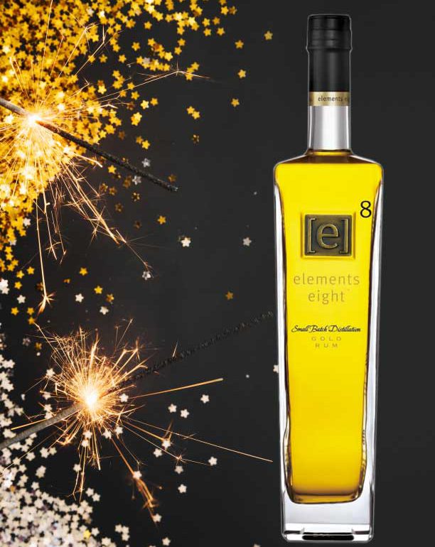 Elements 8 Gold Rum - exclusively from Big Island Wholesalers