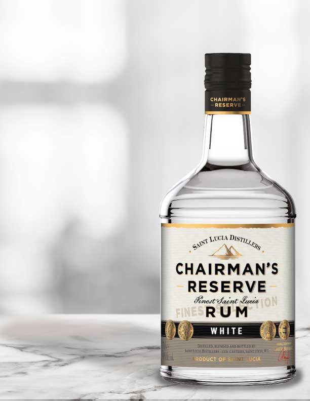 Chairman's Reserve White Rum - exclusively from Big Island Wholesalers
